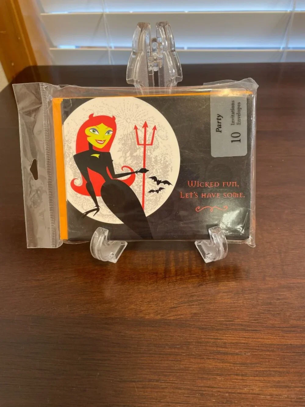 Vintage Hallmark Party Express Halloween Invitations Sealed Pack 10 She Devil Y2